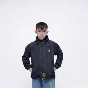 JAKET PARASUT WATERPROOF TAHAN ANGIN DAN HUJAN  UNTUK ANAK