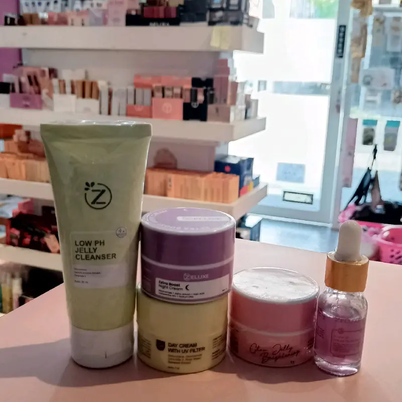 ZELUXE SKINCARE paket lengkap 0