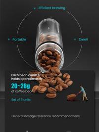 Gambar MHW-3BOMBER Energy Coffee Storage Tube Set 8 Tubes - One Way Valve / Set Toples Penyimpan Biji Kopi tubes set tabung kaca display penyimpanan biji kopi coffee beans tube kedap udara with valve canister kopi mhw3bomber dari MHW-3BOMBER.INDONESIA Kab. Tangerang 4 Tokopedia