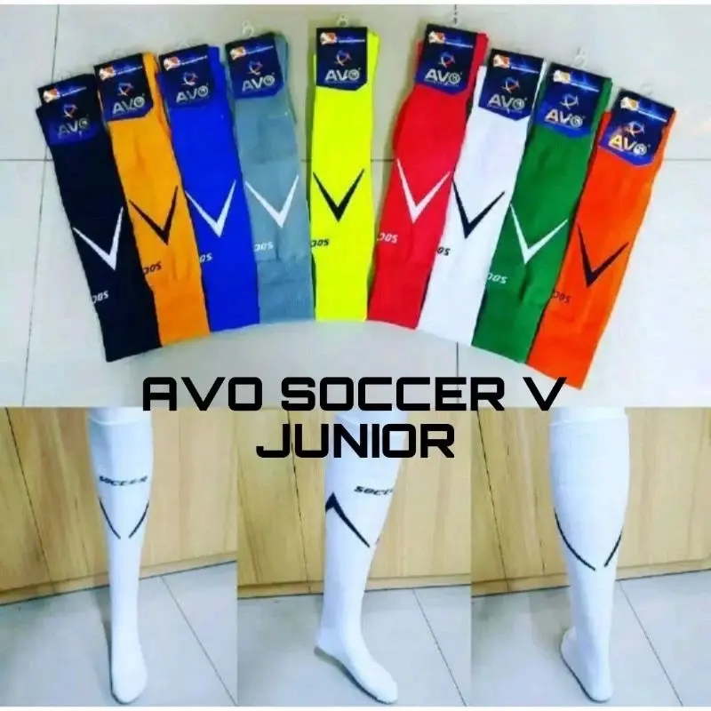 ￼Kaos Kaki Bola AVO Soccer V Junior ORI Selutut