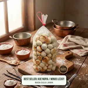 Kue Nopia Minos isi Gula Jawa Halal Manis Oleh - Oleh Khas Banyumas Snack Food