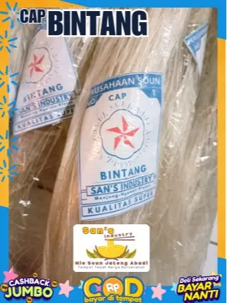 bihun klaten bakmi mi soun cap bintang isi 2 pcs berat (-+200gram) Mie Food