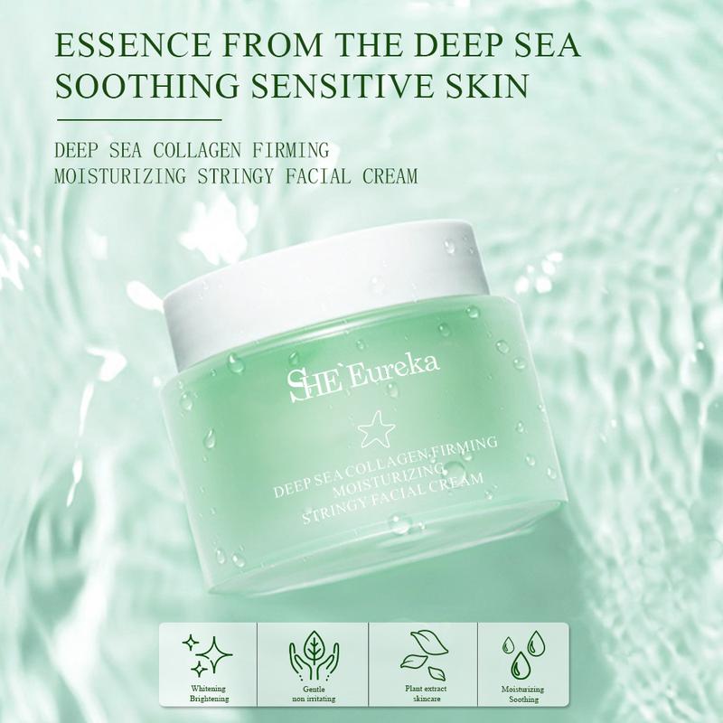  SHE Eureka Deep Sea Hydrolyzed Collagen Moisturizing Firming Cream 50g Anti-aging Firming Skin Cream 