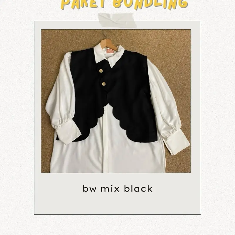 Bundling HEMAT rachel top mix lily vest 5