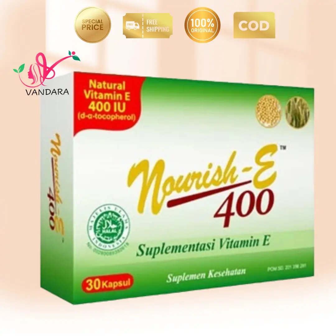 Nourish E 400iu isi 30 Kapsul Vitamin E