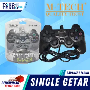 【BISA GETAR】M-Tech Gamepad Single Getar / Double Getar Joystick PS / Stick PC / Joystick PC