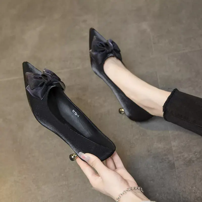 JHOANG COLLECTION SENDAL HEELS WANITA VARIASI PITA BAHAN MIRA SEPATU KEKINIAN OOTD FORMAL EG 025 1