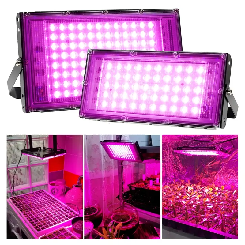 Grow Light LED Hidroponik Full Spectrum 2835 SMD 220V 100W - RO22 0