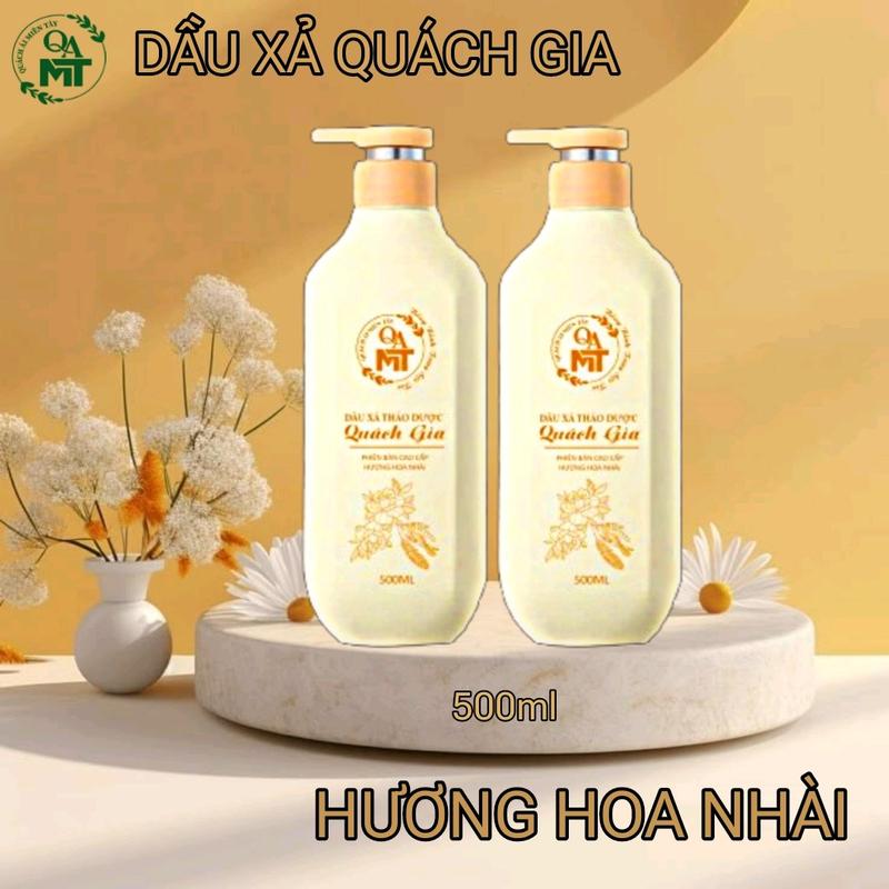 DẦU XÃ QUÁCH GIA (HƯƠNG HOA NHÀI 500ml ) TẶNG 1 Ủ TÓC 300ML