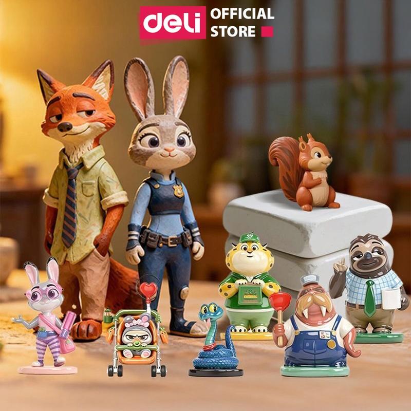   QUÀ GIÁNG SINH  Đất sét tự khô tạo hình Deli - Gói 250g 500g màu trắng nâu - Dùng để tạo khuôn nặn hình trang trí DIY đồ chơi thông minh làm gốm làm thủ công 