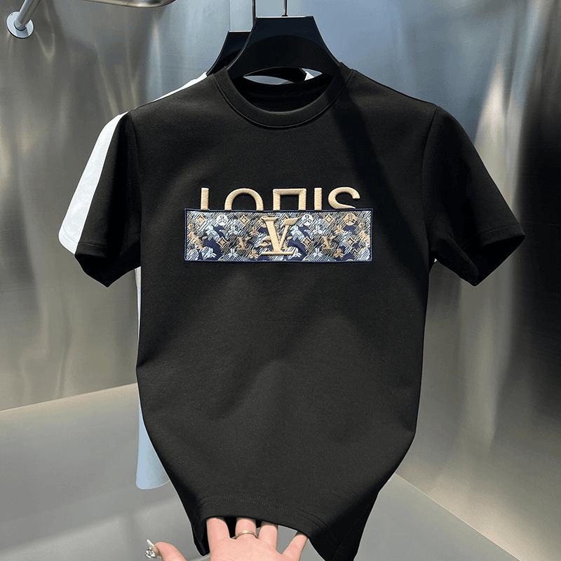 Kaos Tren Cetak Fashion Pria dan Wanita Muda 2025 - Bahan Nyaman - Toko Fashion Hitam 3