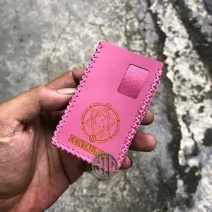 Sleeve Case Kulit Centa B80 Basic Kulit Sintetis Pink