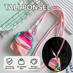 Dompet koin kunci warna-warni yang kreatif, boneka kartun, casing ponsel kecil yang lucu dan kreatif, selempang panjang Tali universal. Tali telepon selempang universal dalam berbagai desain.Gelang kunci halus buatan tangan dari resin akrilik berkualitas