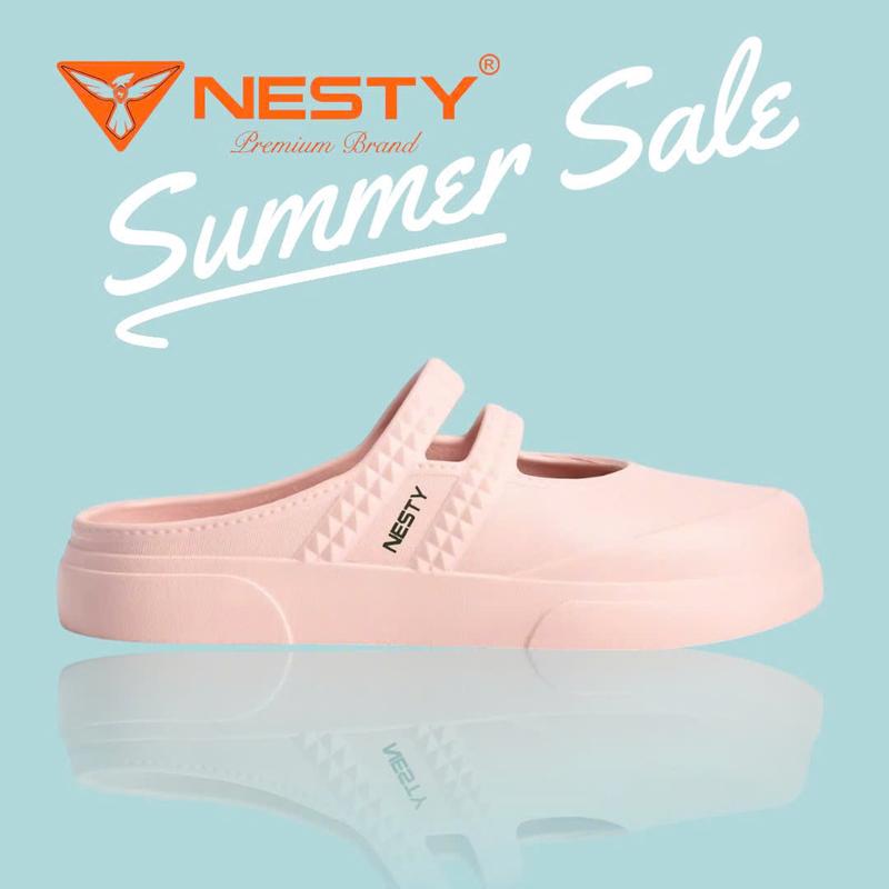 NE11 Dép Sục Búp Bê Nữ Đế Bằng Nesty – Êm Chân Bền Đẹp Chống Trơn Trượt | Dép Nữ Công Sở Dạo Phố