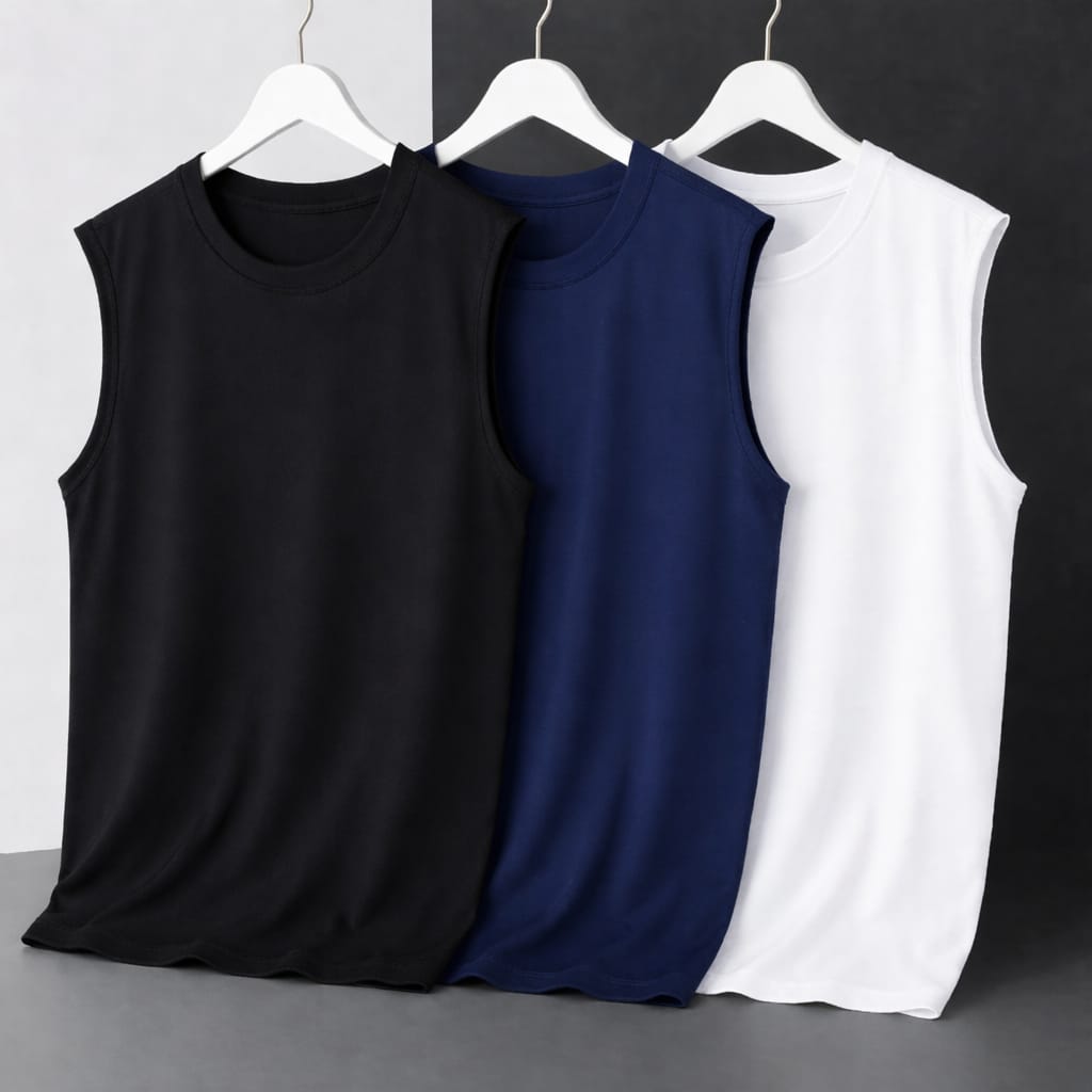 PAKET HEMAT Kaos Singlet Lekbong Pria 3 Pcs 50ribu Singlet Santai GYM / Atasan Polos Tanpa Lengan PAKET HEMAT Kaos Singlet Lekbong Pria 3 Pcs 50ribu Singlet Santai GYM / Atasan Polos Tanpa Lengan