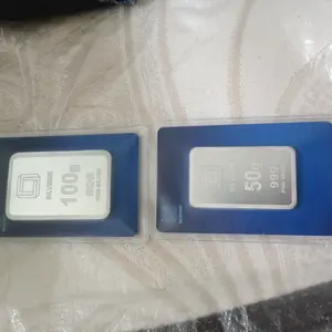 Silverin Fine Silver Bar 999  1gr - 100gr