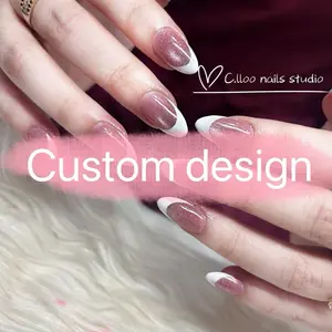 Press on nails Kuku Kutek Polish Art