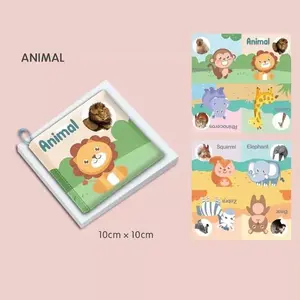FU Buku Bantal Bayi Cloth Book Mainan Edukasi Buku Anak Bantal Buku