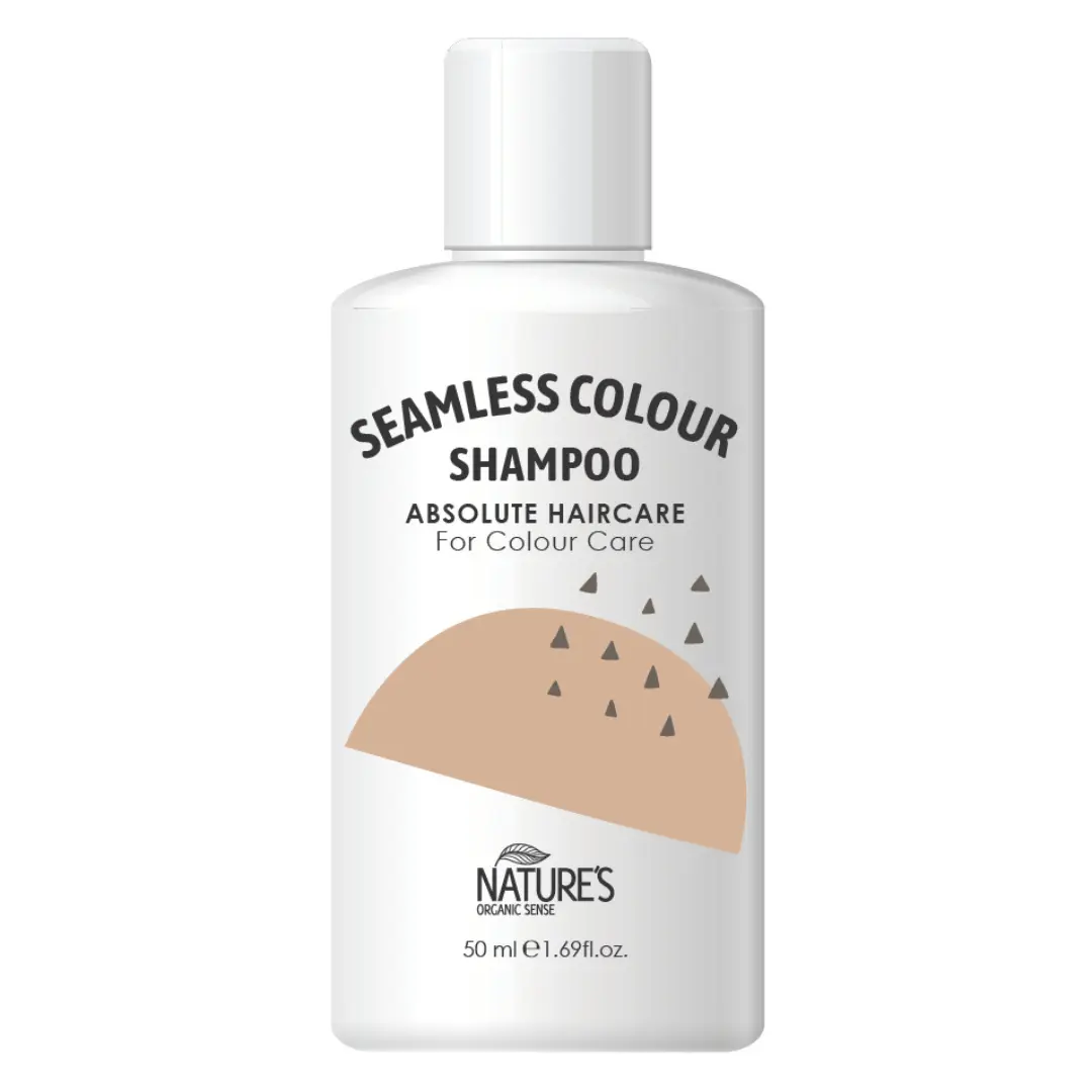 [NATURES ORGANIC SENSE] SEAMLESS COLOUR SHAMPOO 50ML - Haircare Comfort Silky Cleanser