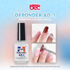 [BEC] Debonder AD-1 Pembersih Lem Kuku Palsu 10ml | Penghilang Lem Kuku Palsu | Nail Debonder | Alat Penghilang Lem untuk Pinset | Glue Remover