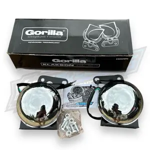 Klakson bakpo gl 100 import sepasang Accessories Kendaraan Motor Motorcycle Sepeda