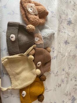 Product Review of 0-2 Tahun | Kupluk rajut anak bayi lakilaki dan  Perempuan  motif rajut bear lucu import korea TP-3548 from p**e 0