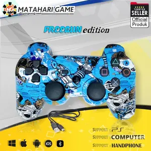 【MG】 Stik PS3 Sony / Stick Playstation 3 Hitam Wireless OP〖COD〗Joystickpad Merah