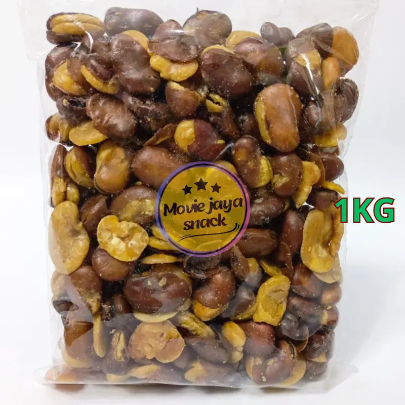 Kacang Koro Kulit Super Asin Gurih Renyah Kemasan 1Kg 0