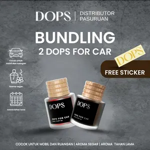 [DOPS PSN] Bundling 2pcs Dops for Car l Parfum Gantung Mobil Premium 10ml l Exclusive Car Fragrance l Free Sticker