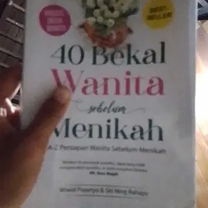 Paket Hemat Buku Pernikahan Terlaris - Buku 40 Bekal Lelaki Sebelum Menikah & 40 Bekal Wanita Sebelum Menikah