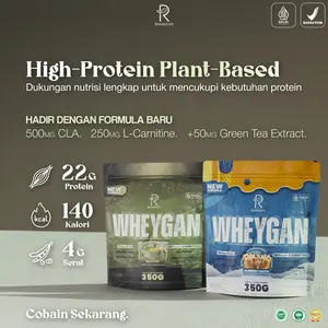 Rimbalife Wheygan protein 350gram Halal Bpom