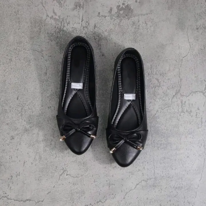 Sepatu Balet Pantopel Watina   Plaksibel-Insol Eumpuk  Nyaman Dipakenya Rekomen Banget Buat kerja/Santai flat  shoes
