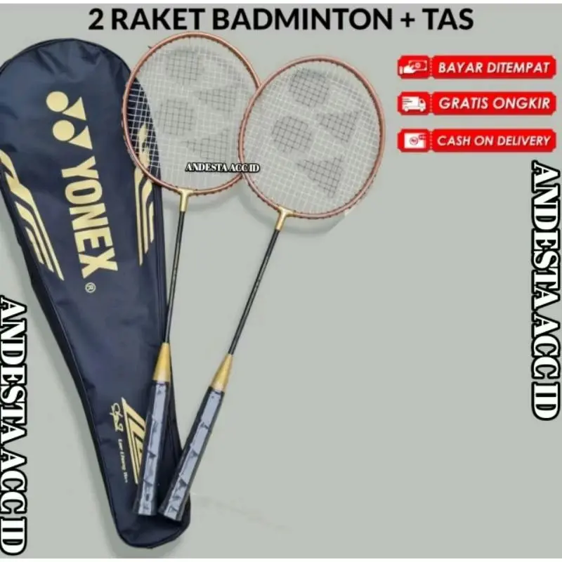 RAKET BADMINTON CARBONEX 2 RAKET BONUS TAS Sport 2