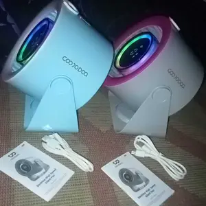 GOOJODOQ GFS008 High-speed Desktop Turbine Circulating Fan Kipas Angin Kipas Dinding Digital Display Adjustable Kipas Meja Kipas Dinding - Official.