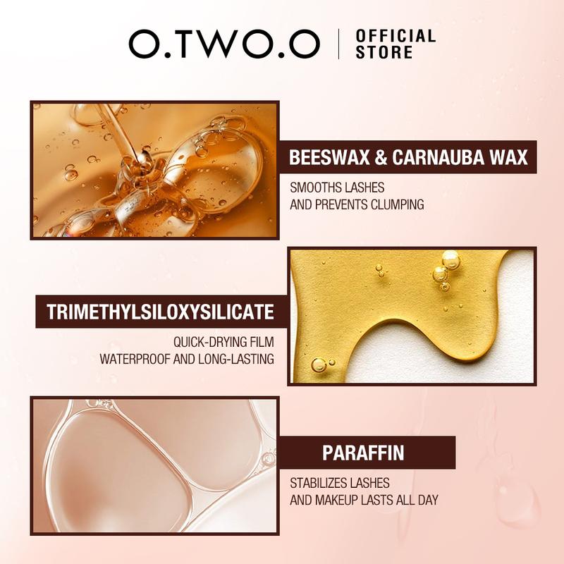 Product Introduction of O.TWO.O Mascara & Dụng Cụ Uốn Mi, Lâu Trôi 36H, Uốn Cong, Chống Nhòe, Kéo Dài Lông Mi, Dễ Đeo, Trang Điểm Làm Đầy Sợi Mắt, 7g, Bao Gồm Mạng Che Mặt 6
