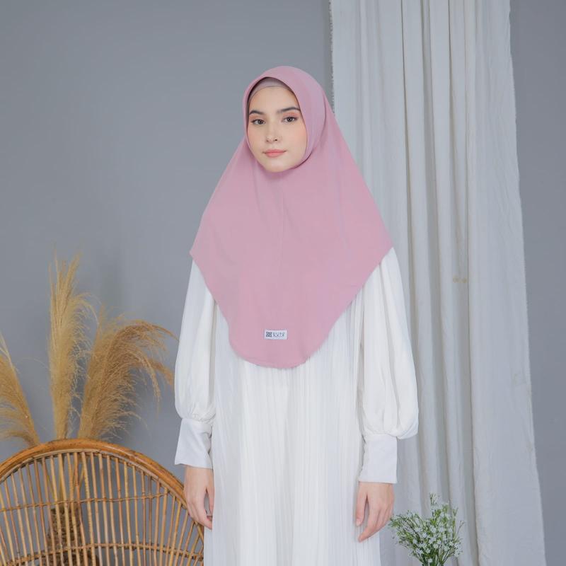 Bergo Hamidah pet jersey  korea premium size L 6