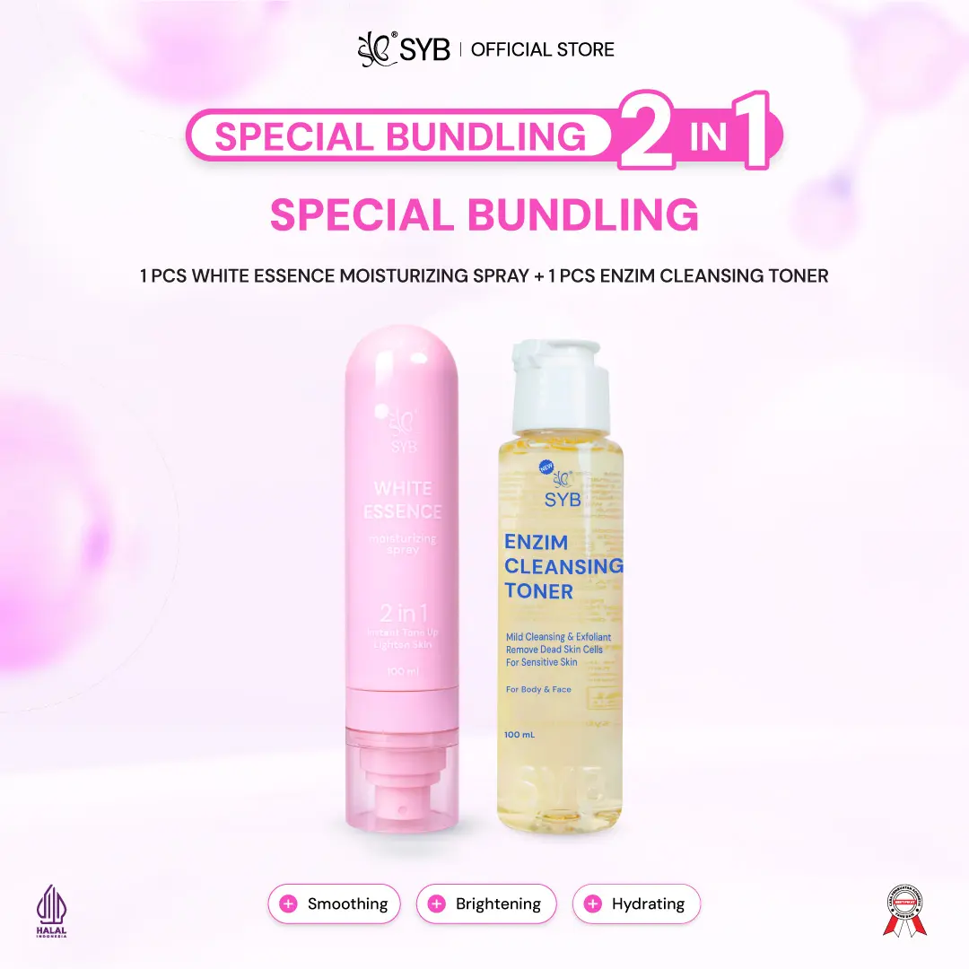 1pc White Essence Spray+Toner Enzim