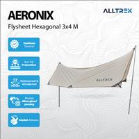 Gambar ALLTREK Flysheet AERONIX Segi Enam 3x4M Camping Outdoor Anti UV - BLACK dari Alltrek indonesia Kota Administrasi Jakarta Barat 1 Tokopedia