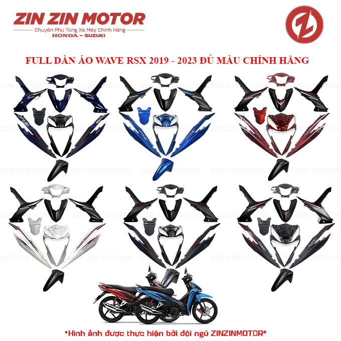 Bộ Dàn Áo Wave RSX 2019 - 2023 Chính Hãng - ZZM