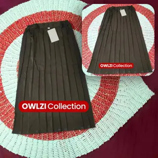 Seragam Sekolah Rok Panjang Coklat Pramuka SD/MI Model RA/Full Rempel Kain High Twist Anak 3