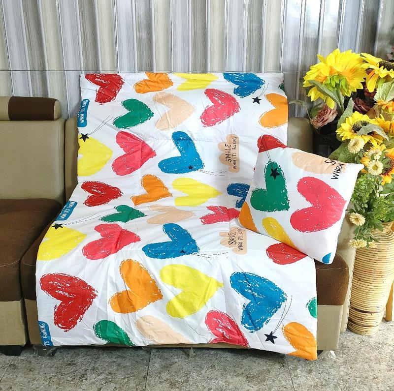 Product Introduction of 2 in 1 Bantal Selimut Motif Dewasa & Polos 13