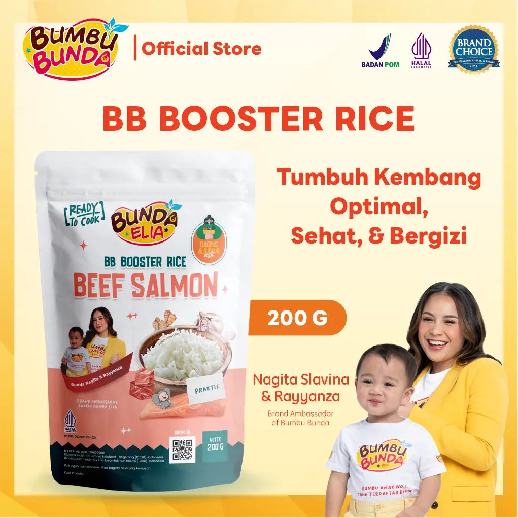 Bumbu Bunda Elia Beras Siap Masak 200 g