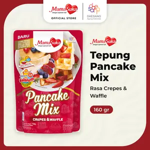 MamaSuka - Tepung Pancake Mix Crepes & Waffle 150 gr