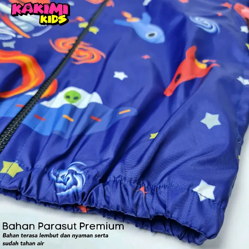 JAKET PARASUT ANAK "ASTRONOUT" FULL PRINTING Santai 2