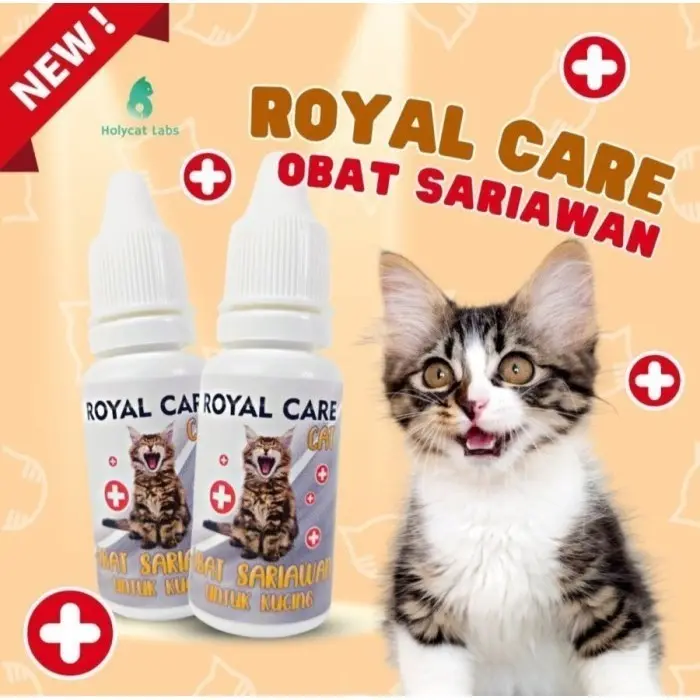 ROYAL CARE 10 ML OBAT SARIAWAN Radang Penghilang Bau Mulut Kucing 0