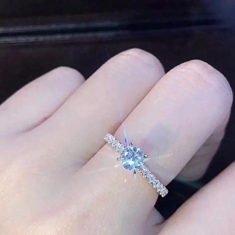 Cincin wanita titanium Anti karat dan anti luntur  Hadiah Ship Rings Perhiasan Elegan Titanium Aksesoris 2