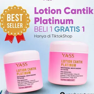 Spesial edition (buy 1 get 1 free)  DAPAT 2 HB Platinum New Formula 5x Extra Whitening Pencerahan - Lotion, Kaki - Memutihkan
