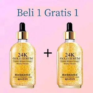 【Beli 1 gratis 1.】Serum Emas 24K  Larutan Niacinamide yang Menghidrasi dan Melembabkan