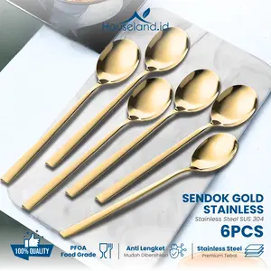 Sendok Korea Set Sendok Makan Sendok Set Tebal Kitchenware