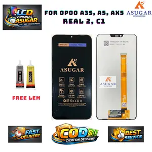 ASUGAR LCD ORIGINAL FULL SET TOUCHSCREEN For A3S,REAL 2,C1 / A5S, A11 K, REAL 3 / A1K, C2